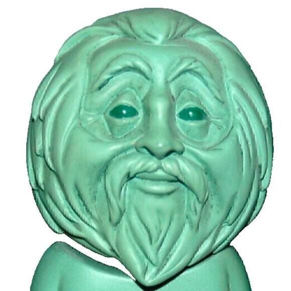 Rare Walt Disney Bobblehead Old Green Man 5" Ceramic Figurine 1971 One-of-a-Kind - Picture 12 of 12